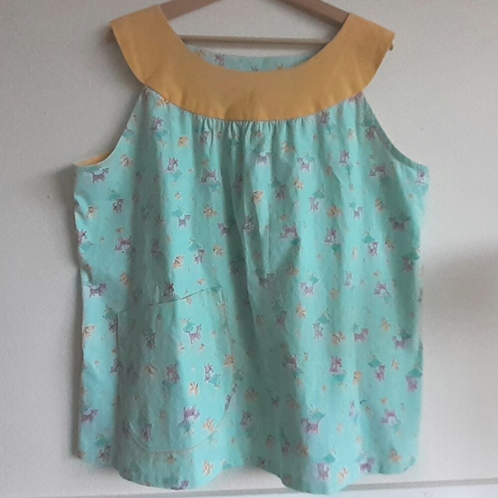 Vintage Fabric Top size L/XL